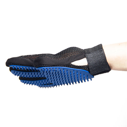 Pet Grooming Glove (right hand) – Gentle Deshedding & Massage Brush for Dogs & Cats