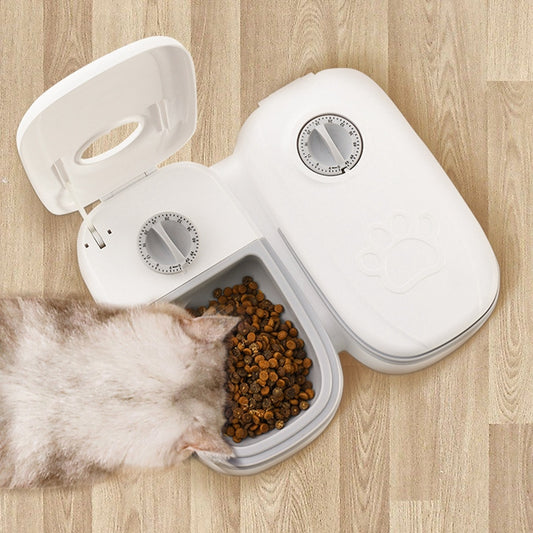 Automatic Timed Pet Feeder – Programmable Food Dispenser for Cats & Dogs