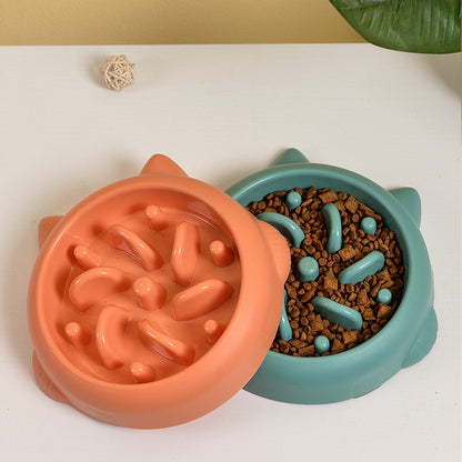 Slow Feeder Dog Bowl – Anti-Gulping, Anti-Choking, & Interactive Pet Feeding Dish